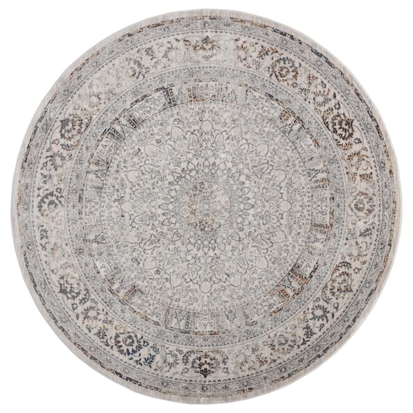 Manmade Allure Dion Round Rug; 7 ft. 10 in. MA3655555 - main